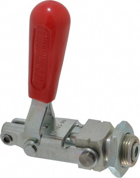 De-Sta-Co 604-MM Standard Straight Line Action Clamp 299 lb Load Capacity, 1.5" Plunger Travel, Mounting Plate Base, Carbon Steel