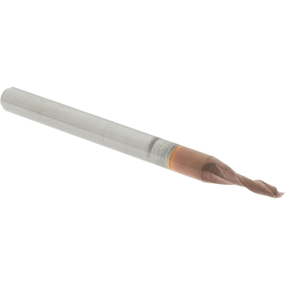 Accupro 01216761 Square End Mill 0.0591'' Dia, 0.1969'' LOC, 2 Flutes, Solid Carbide