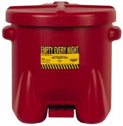 Eagle 935FL 10 Gallon Capacity, Polyethylene Oily Waste Can
