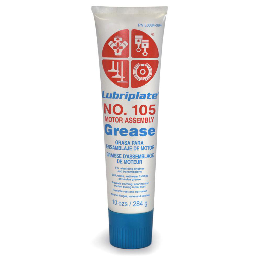 Lubriplate L0034-094 General Purpose Grease 10 oz Tube, Zinc Oxide