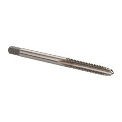 Kennametal 4131523 Straight Flute Tap #8-32 UNC, 3 Flute, Plug Chamfer, 2B Class of Fit, High-Speed Steel, Bright/Uncoated Finish