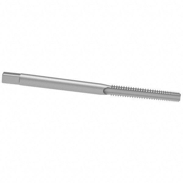 Kennametal 4131556 Straight Flute Tap #10-32 UNF, 3 Flute, Bottoming Chamfer, 2B Class of Fit, High-Speed Steel, Bright/Uncoated Finish