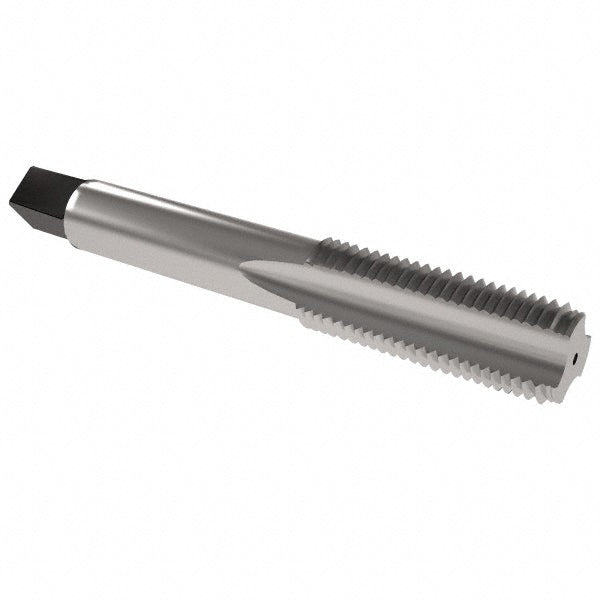 Kennametal 4131286 Straight Flute Tap 1/2-13 UNC, 3 Flute, Bottoming Chamfer, 3B Class of Fit, High-Speed Steel, Bright/Uncoated Finish