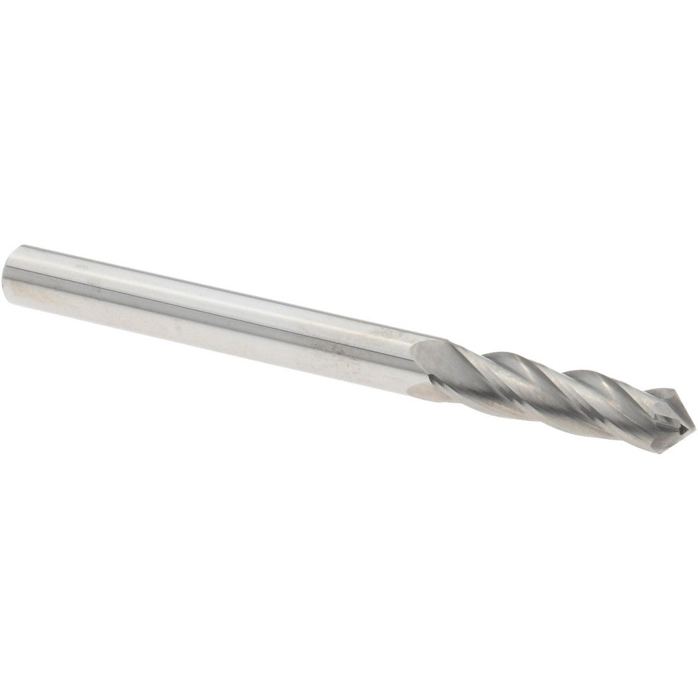 Melin Tool 11633 Drill Mill 1/8" Dia, 1/2" LOC, 4 Flutes, 90 ° Point, Solid Carbide