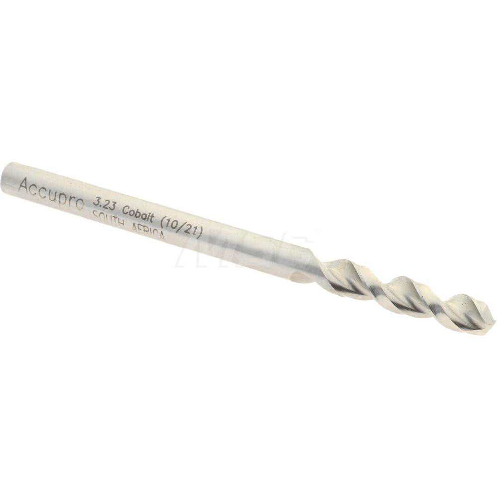 Accupro 1630323-AC Screw Machine Length Drill Bit 0.1272" Dia, 130 °, Cobalt