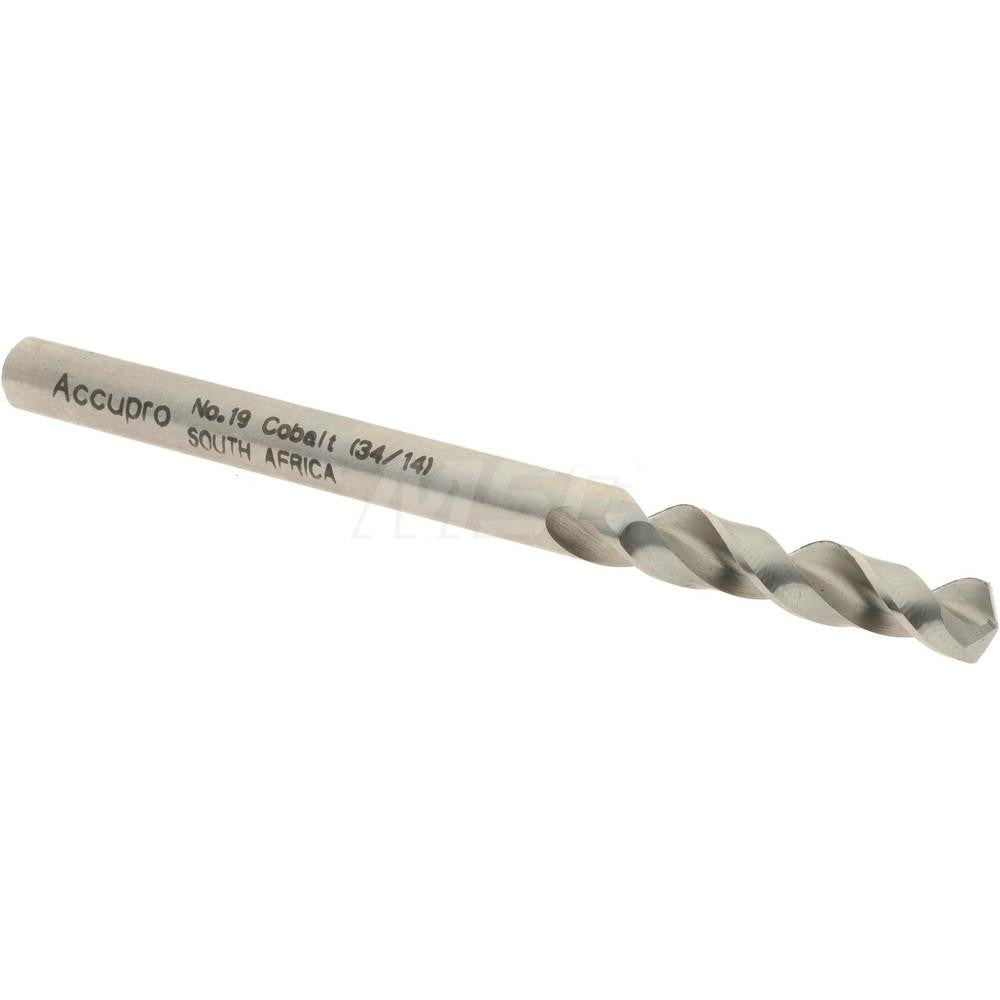 Accupro 1630422-AC Screw Machine Length Drill Bit #19, 130 ° Point, Cobalt