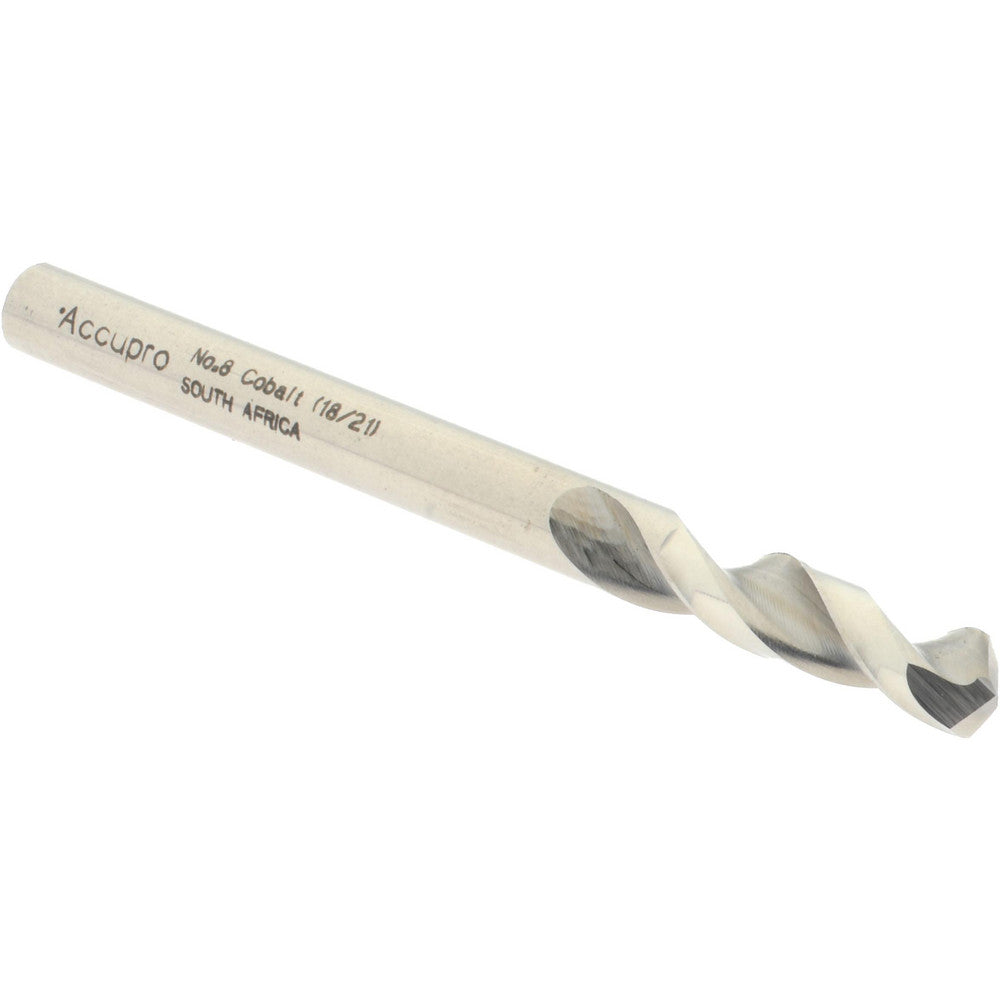 Accupro 1630506-AC Screw Machine Length Drill Bit 0.199" Dia, 130 °, Cobalt