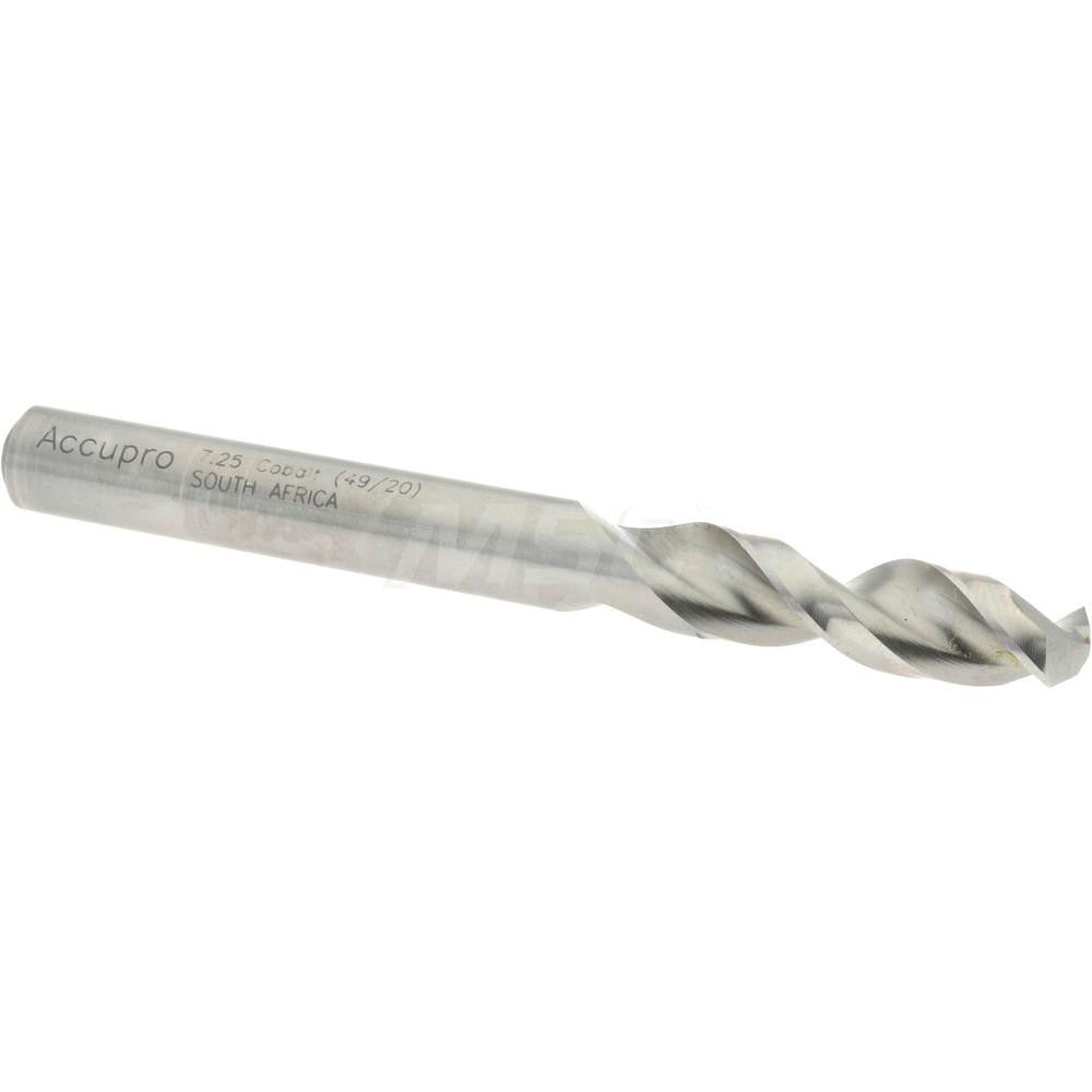 Accupro 1630725-AC Screw Machine Length Drill Bit 0.2854" Dia, 130 °, Cobalt