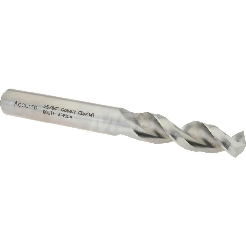 Accupro 1630992-AC Screw Machine Length Drill Bit 0.3906" Dia, 130 °, Cobalt