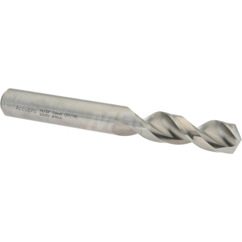 Accupro 1631191-AC Screw Machine Length Drill Bit 0.4688" Dia, 130 °, Cobalt