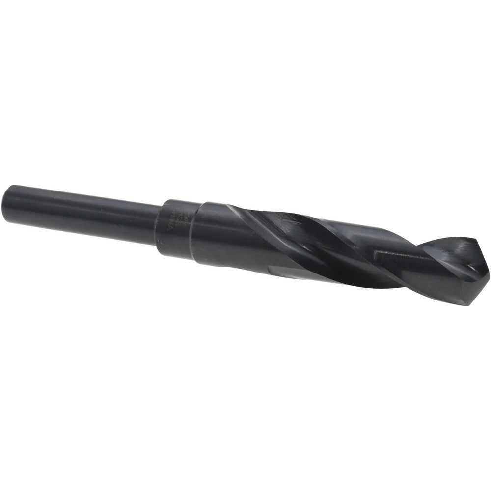 Value Collection 01340496 Reduced Shank Drill Bit 49/64'' Dia, 1/2'' Shank Dia, 118 °, High Speed Steel