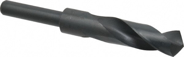 Value Collection 01340520 Reduced Shank Drill Bit 13/16" Dia, 1/2" Shank Dia, 118 deg Point, High-Speed Steel