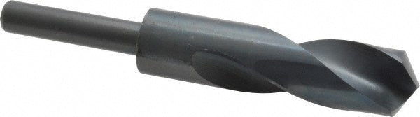 Value Collection 01340645 Reduced Shank Drill Bit 1'' Dia, 1/2'' Shank Dia, 118 °, High Speed Steel