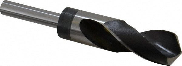 Value Collection 01341031 Reduced Shank Drill Bit 1-3/64'' Dia, 1/2'' Shank Dia, 118 °, High Speed Steel