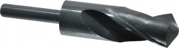 Value Collection 01341163 Reduced Shank Drill Bit 1-1/4'' Dia, 1/2'' Shank Dia, 118 °, High Speed Steel