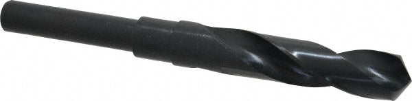 Value Collection 01344514 Reduced Shank Drill Bit 0.689'' Dia, 1/2'' Shank Dia, 118 °, High Speed Steel
