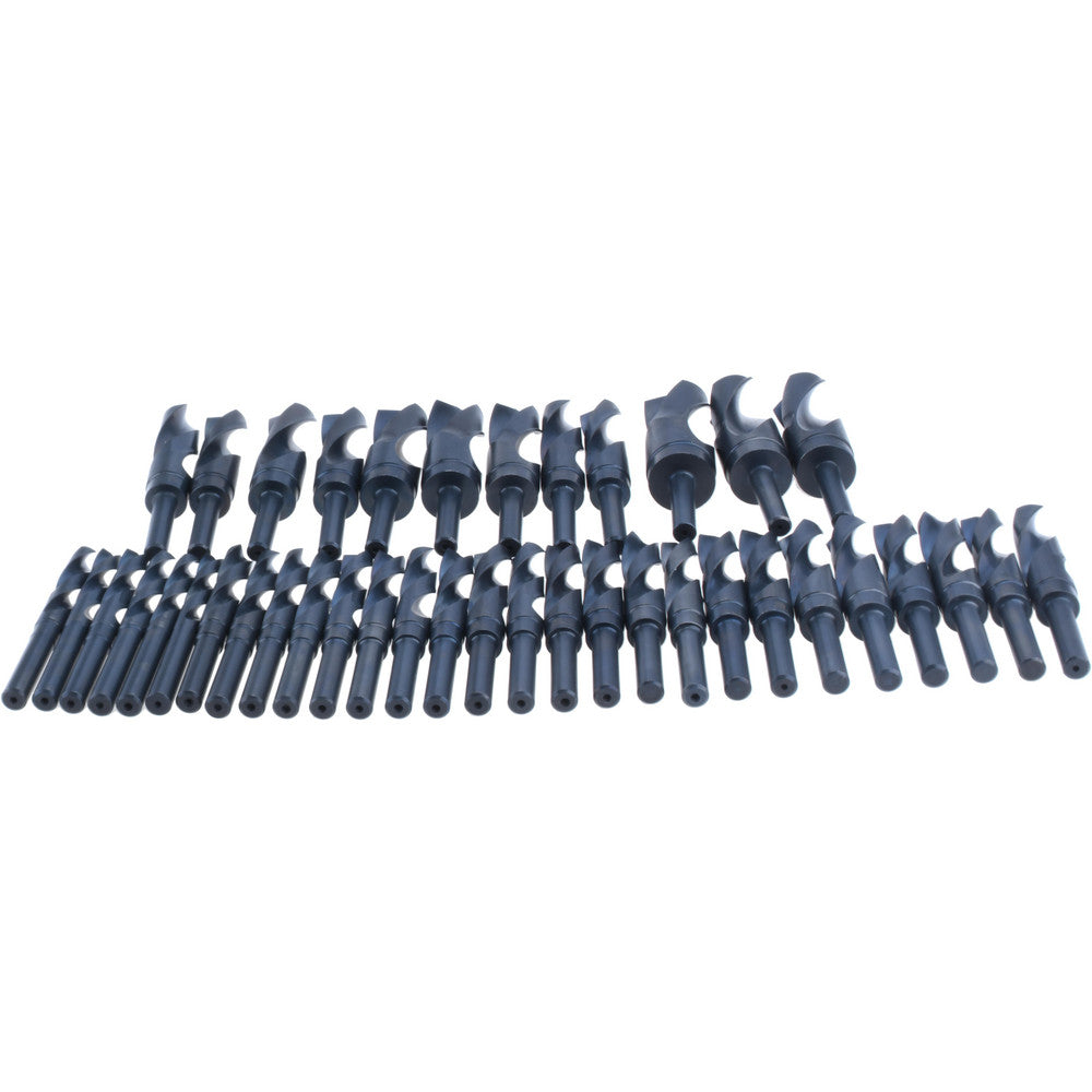 Value Collection 01345404 Drill Bit Set Reduced Shank Drill Bits, 40 Pc, 118 °, High Speed Steel