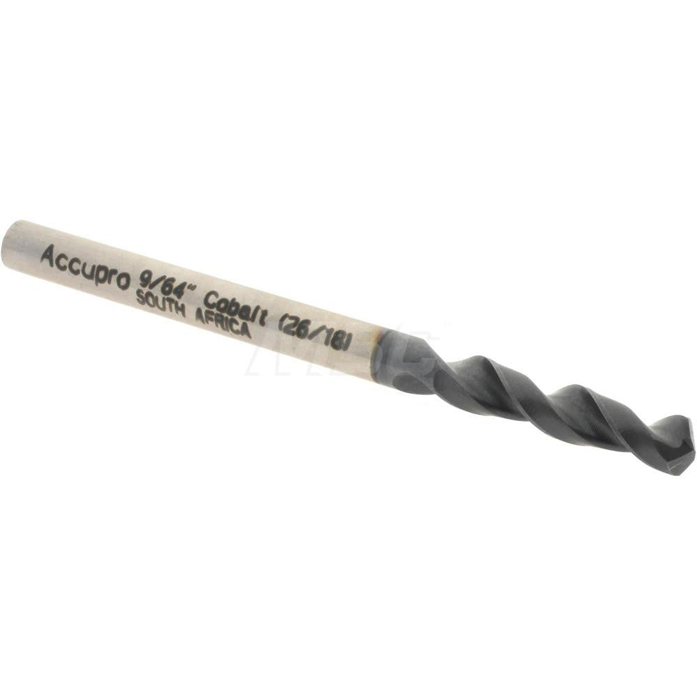 Accupro 1630357A-AC Screw Machine Length Drill Bit 0.1406" Dia, 130 °, Cobalt