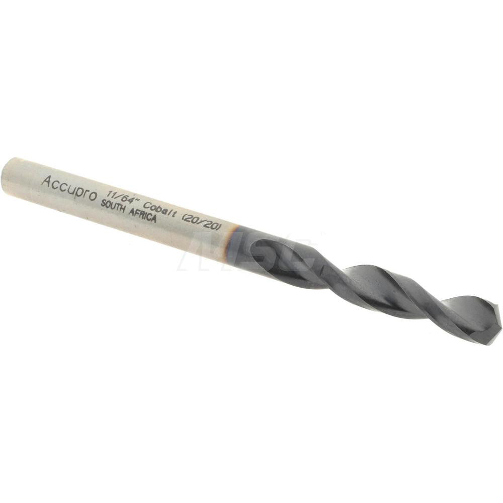 Accupro 1630437A-AC Screw Machine Length Drill Bit 0.1719" Dia, 130 °, Cobalt