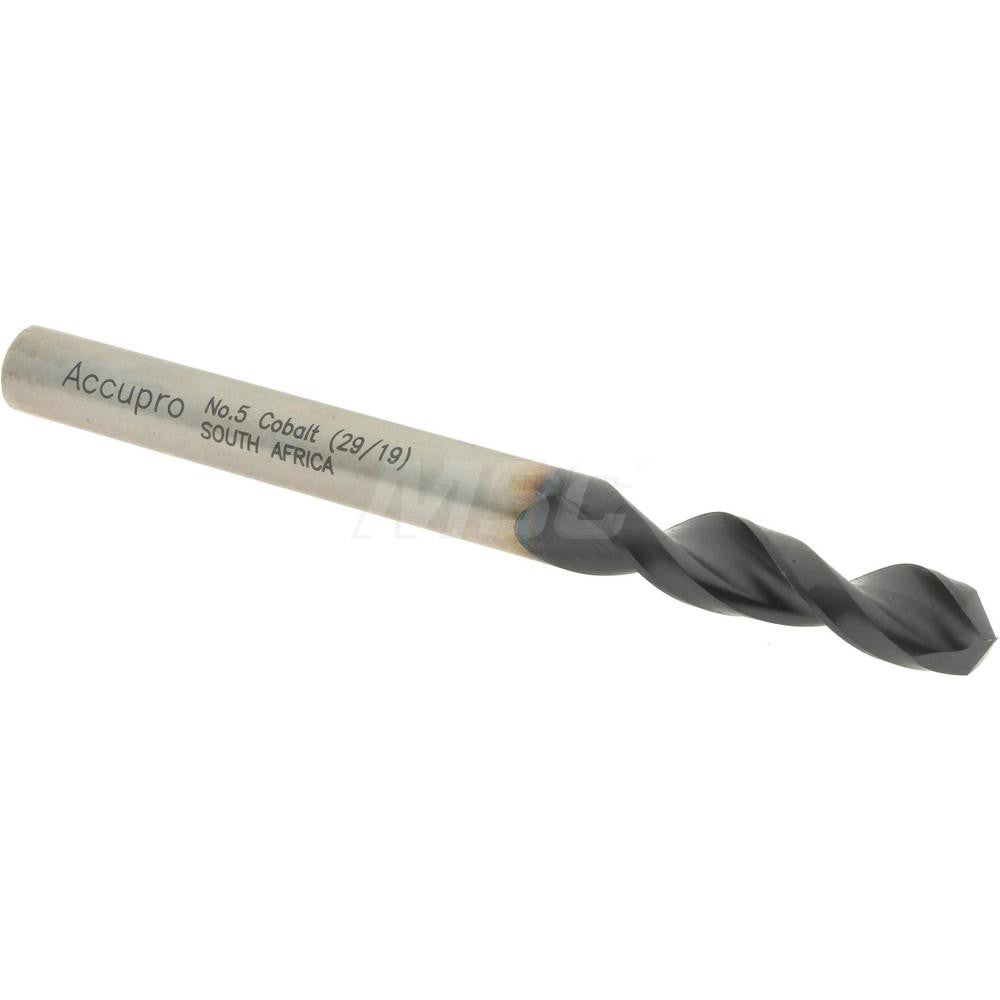 Accupro 1630522A-AC Screw Machine Length Drill Bit #5, 130 ° Point, Cobalt