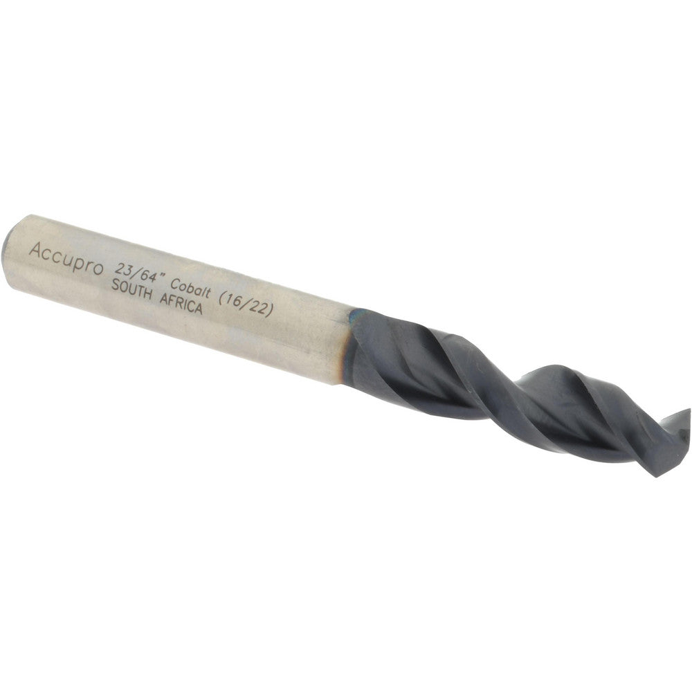 Accupro 1630913A-AC Screw Machine Length Drill Bit 0.3594" Dia, 130 °, Cobalt