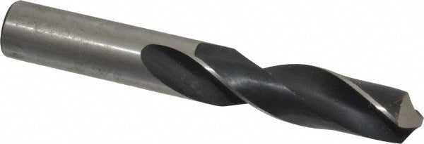 Value Collection 01350420 Screw Machine Length Drill Bit 21/32" Dia, 118 deg Point, High-Speed Steel