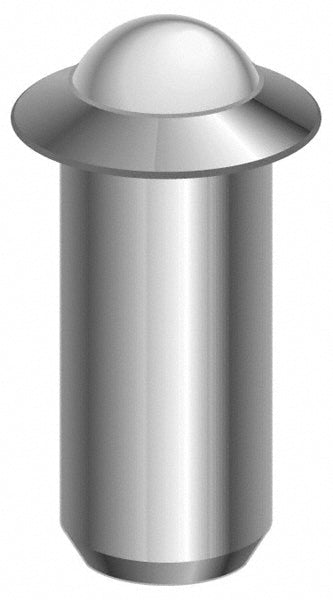 Vlier DPFB52 Steel Press Fit Ball Plunger 0.188" Dia, 0.394" Long