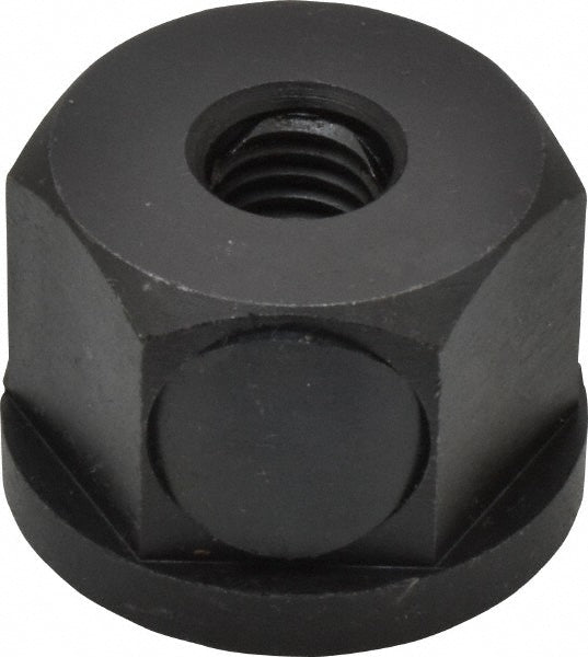 Morton Machine Works CN-750 1/2-13, 1-5/8" Flange Diam, 1-1/8" High, 1-5/8" Across Flats, Button Thread Collar Nut