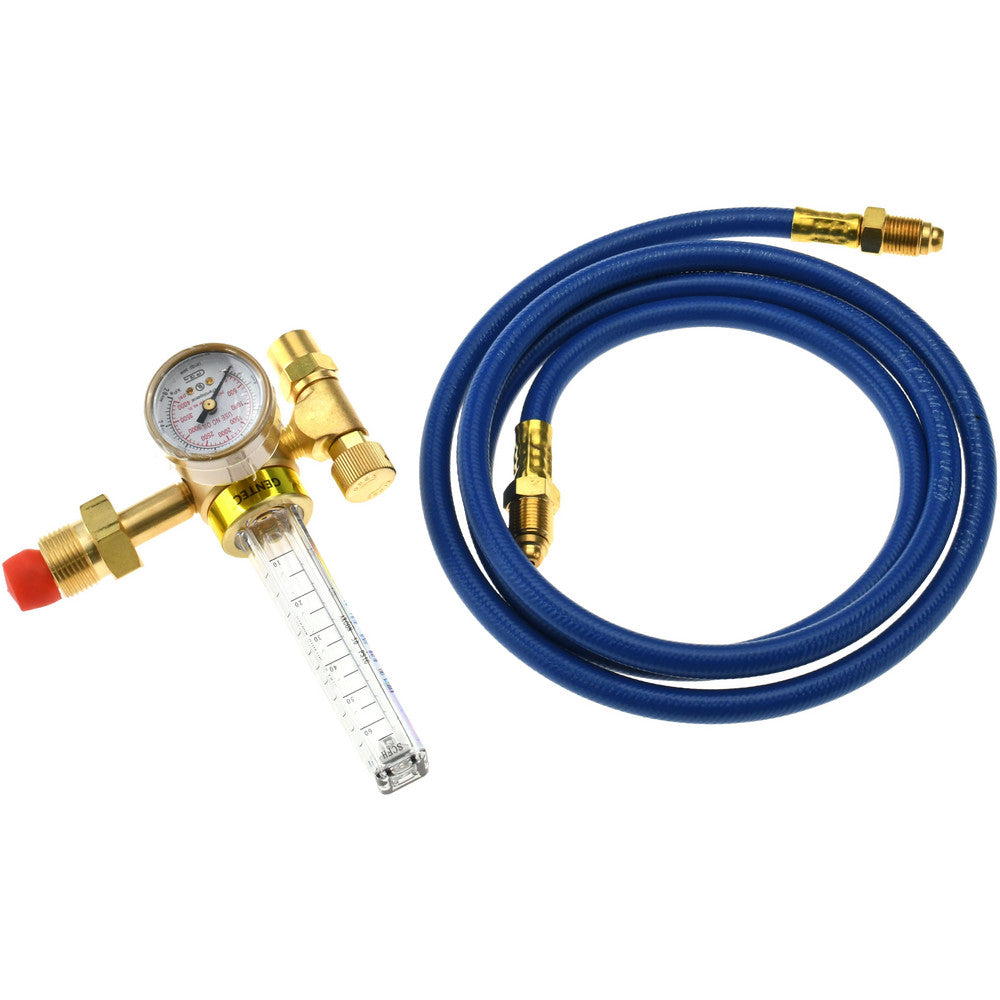 Value Collection 191AR-60-6HSP 0 to 60 SCFH Flow Range, 580 CGA Inlet Connection, Male Fitting, 3,000 Max psi, Argon Welding Regulator with Hose
