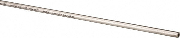 Value Collection SC01412873 6' Long, 1/4" OD, 316 Stainless Steel Tube