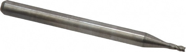 OSG 414-0469 Square End Mill 3/64'' Dia, 3/32'' LOC, 1/8'' Shank Dia, 1-1/2'' OAL, 4 Flutes, Solid Carbide