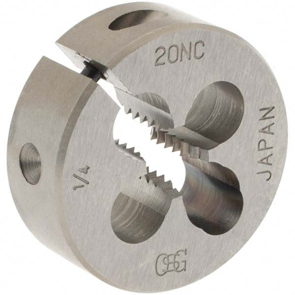 OSG 2702800 Round Die 1/4-20, 1" OD, High Speed Steel