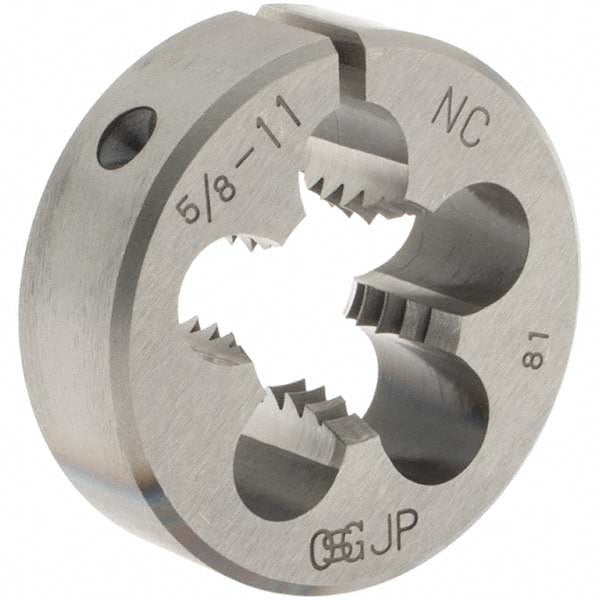 OSG 2707600 Round Die 5/8-11, High Speed Steel