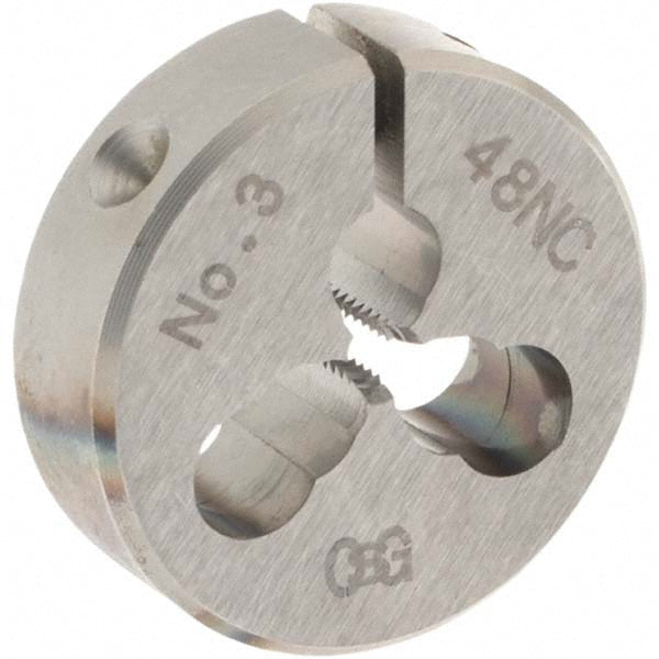 OSG 2726600 Round Die #3-48, High Speed Steel