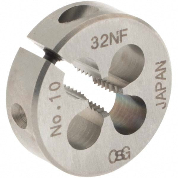 OSG 2728200 Round Die #10-32, High Speed Steel