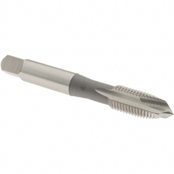 OSG 1982700 Spiral Point Tap M10x1.25 Metric Fine, 3 Flutes, Plug Chamfer, HSS, Bright/Uncoated Coated