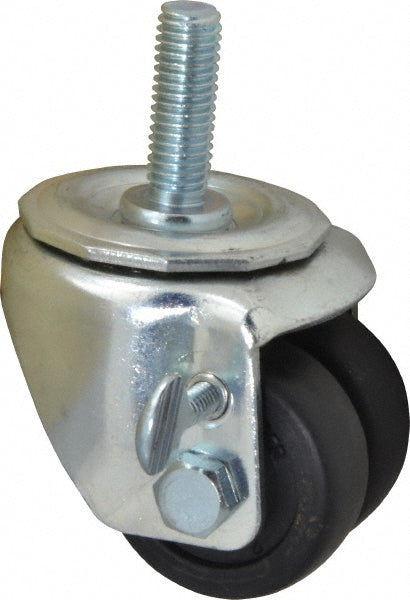 E.R. Wagner 1F5902709T08110 2" Diam x 13/16" Wide x 2-3/4" OAH Stem Mount Standard Caster