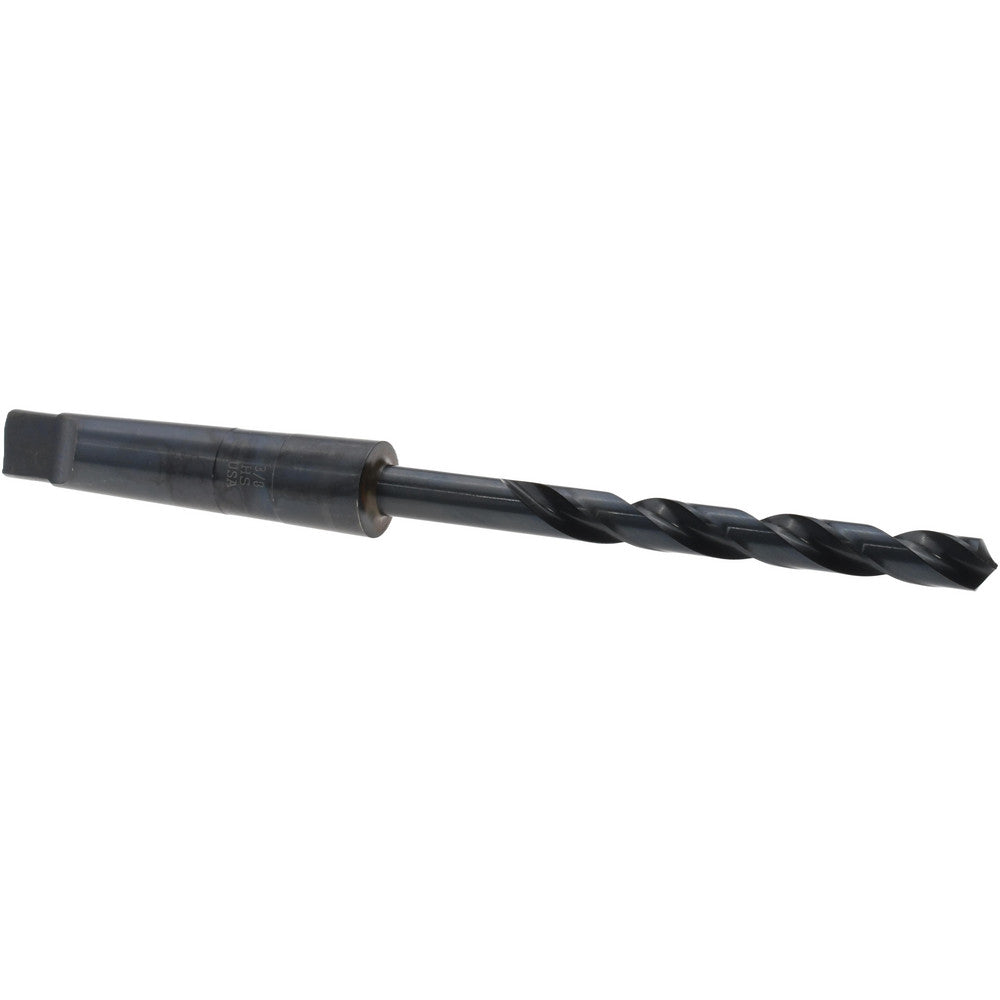 Value Collection 01520246 Taper Shank Drill Bit 3/8" Dia, 2MT, 118 ° Point, High Speed Steel