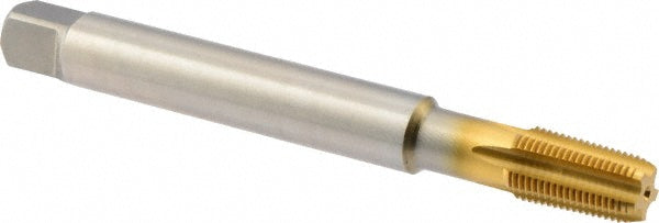 Emuge CW181400.5783 Standard Pipe Tap 1/8-27, NPTF, 5 Flutes, Cobalt, TiN Finish