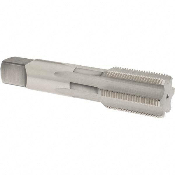 OSG 1138600 Straight Flute Tap 1-3/8-12 UNF, 6 Flute, Bottoming Chamfer, 3B Class of Fit, High-Speed Steel, Bright/Uncoated Finish
