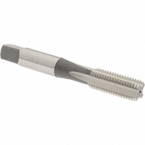 OSG 1974100 Straight Flute Tap M10x1.25 Metric Fine, 4 Flute, Bottoming Chamfer, High-Speed Steel, Bright/Uncoated Finish