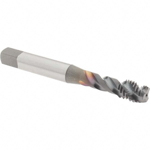 OSG 2991408 Spiral Flute Tap M8x1.25, Metric, 3 Flute, Modified Bottoming Chamfer, 6H Class of Fit, Vanadium High-Speed Steel, TiCN Finish
