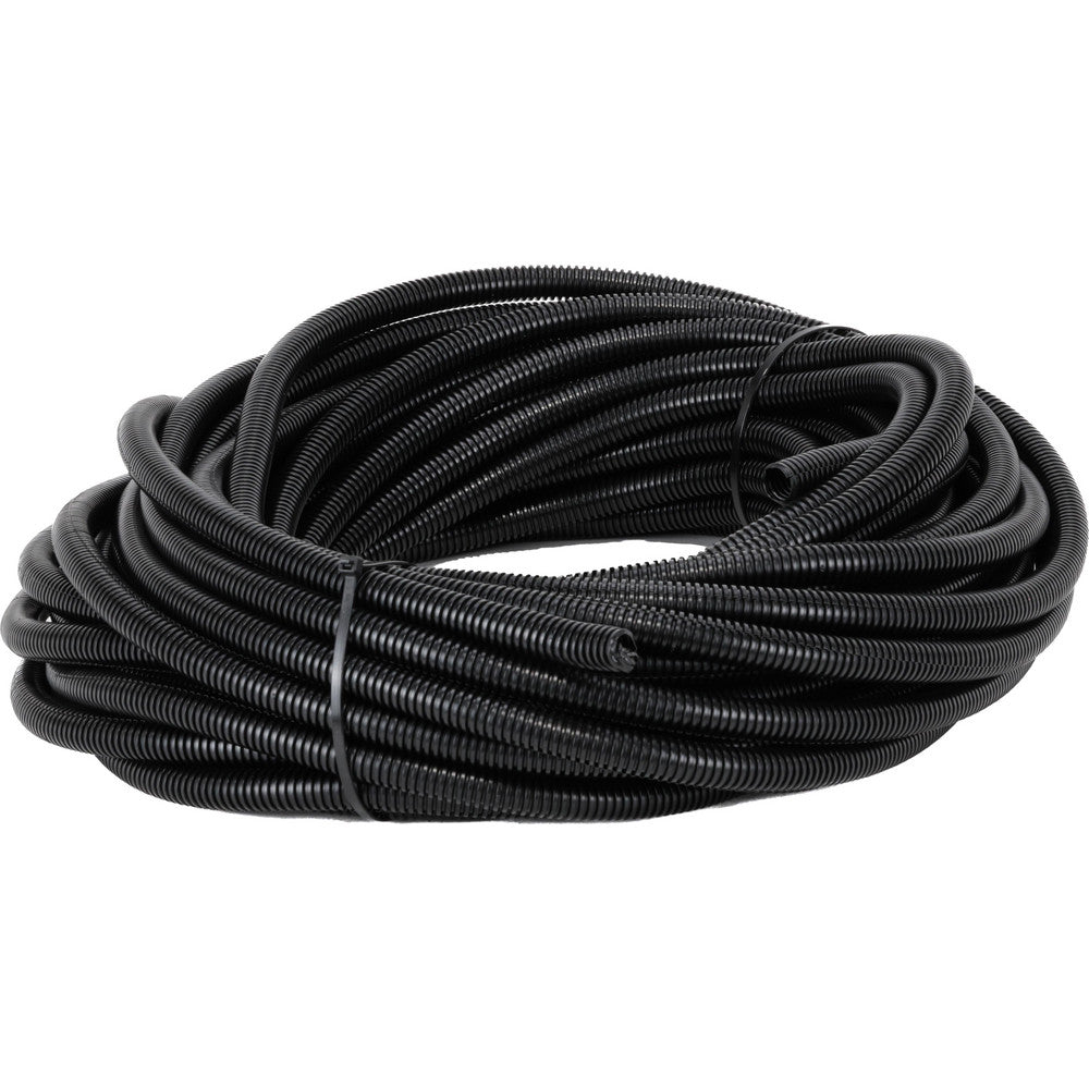 ADVANCED CABLE TIES INC. AL-SLPE-500-0C 1/2" Trade Size, 100' Long, Flexible Split Loom Conduit