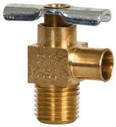 Eaton 6660 3/8" Pipe, Steel Hose to Pipe Drain Cock & Shutoff Valve