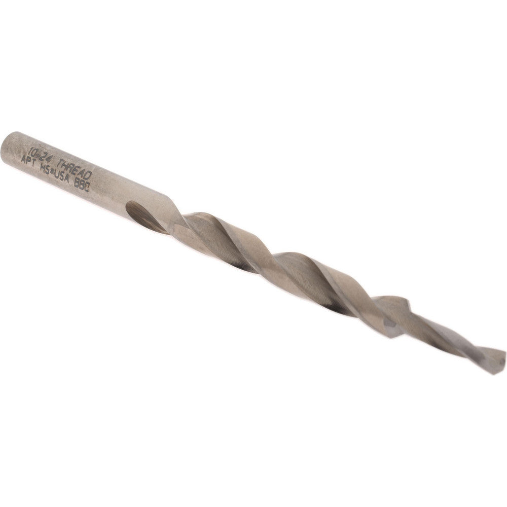 Michigan Drill 370 10-24 Subland Drill Bit for 10-24 Screws, 0.152" Drill, 1/4" Step, 4" OAL