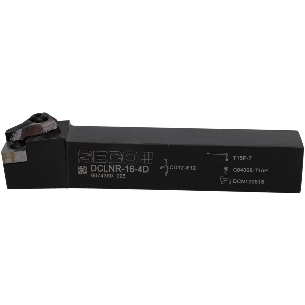 Seco 02569284 Indexable Turning Toolholder DCLNR-16-4D, 95.0 deg Lead Angle, Clamp