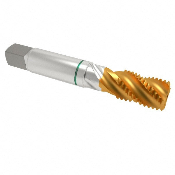 Guhring 9039220190500 Spiral Flute Tap 3/4-10, UNC, 4 Flute, Modified Bottoming, 2B Class of Fit, Cobalt, TiN Finish