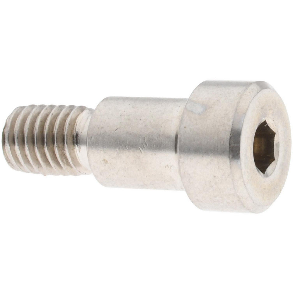 ELECTRO HARDWARE MSCB551-3 MOD Shoulder Screw 10 mm Shoulder Dia, 12 mm Shoulder Length, M8x1.25, 18-8 & 303, Stainless Steel, Hex Socket