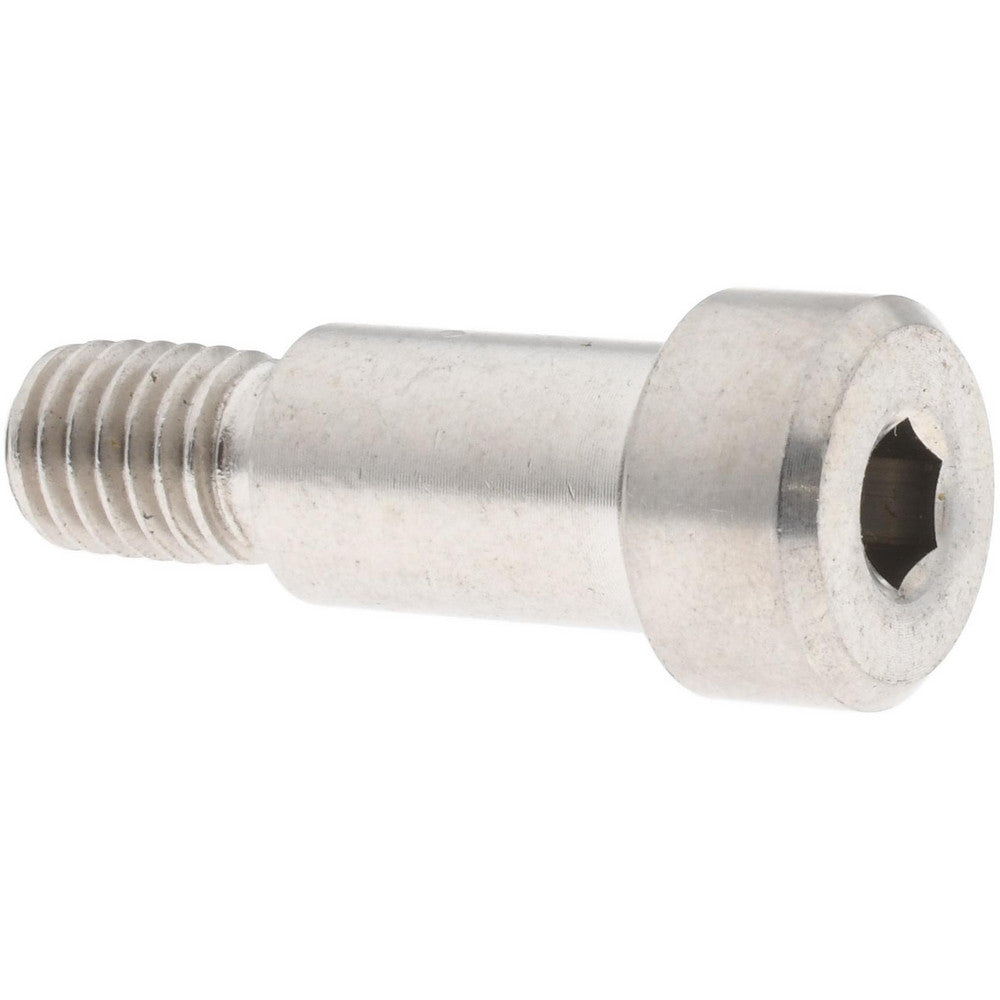 ELECTRO HARDWARE MSCB551-4 MOD Shoulder Screw 10 mm Shoulder Dia, 16 mm Shoulder Length, M8x1.25, 18-8 & 303, Stainless Steel, Hex Socket