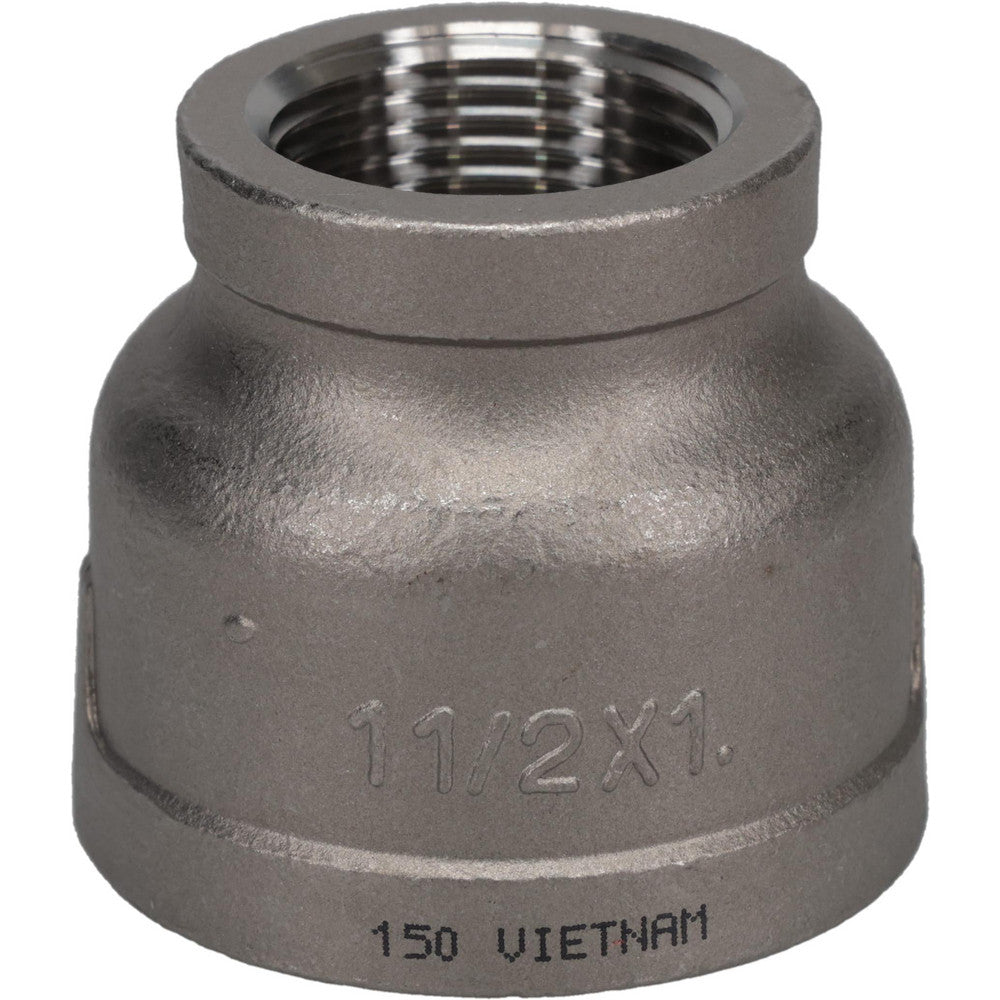 Merit Brass K412-2416 Pipe Reducer 1-1/2 x 1", 304 Stainless Steel